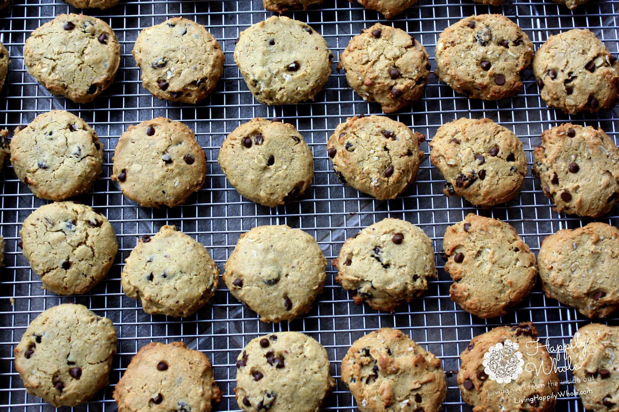 Breakfast cookies, gluten free, chickpea flour, oats