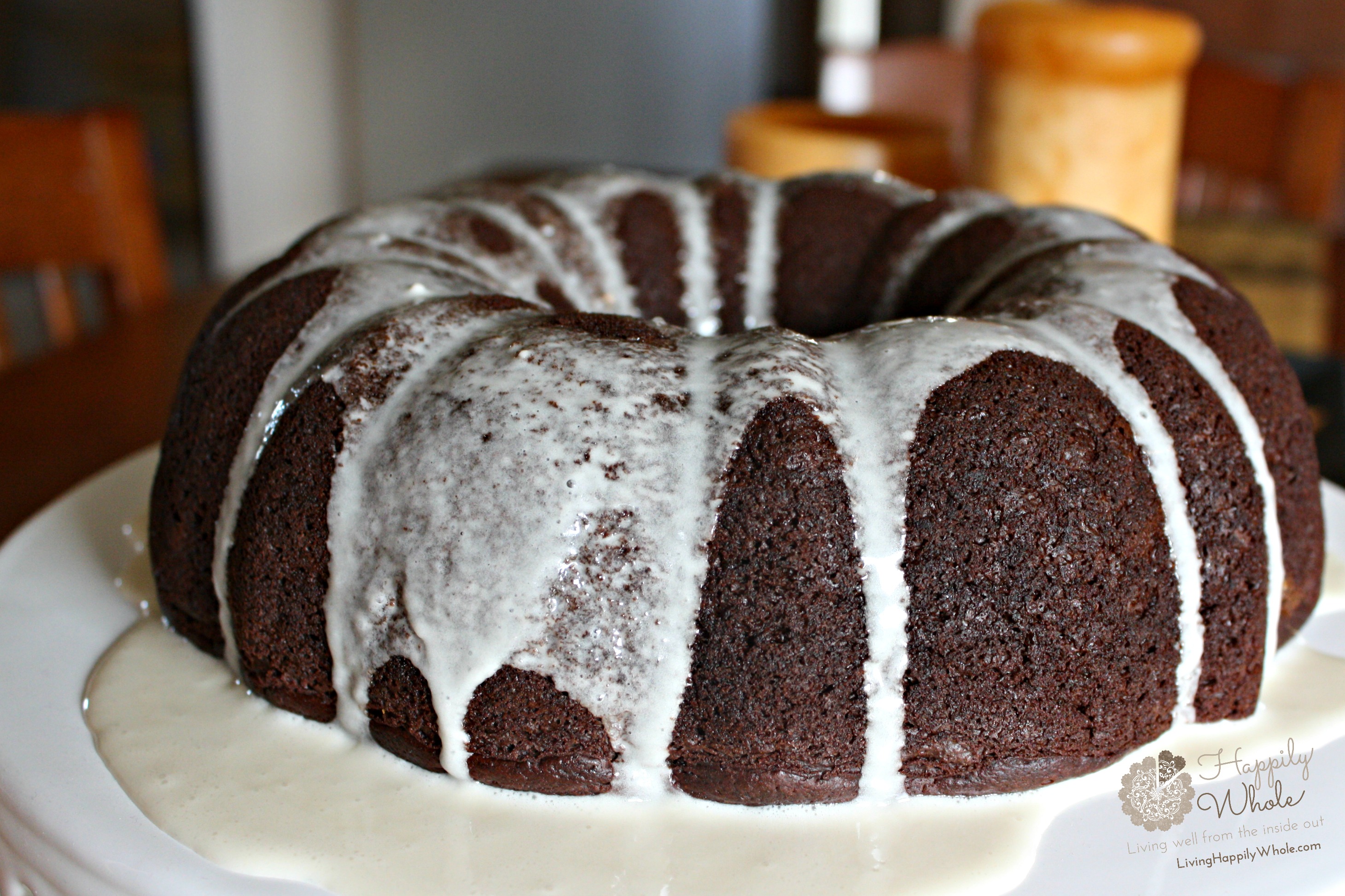 Chocolate Pumpkin Bundt Cake for Thanksgiving