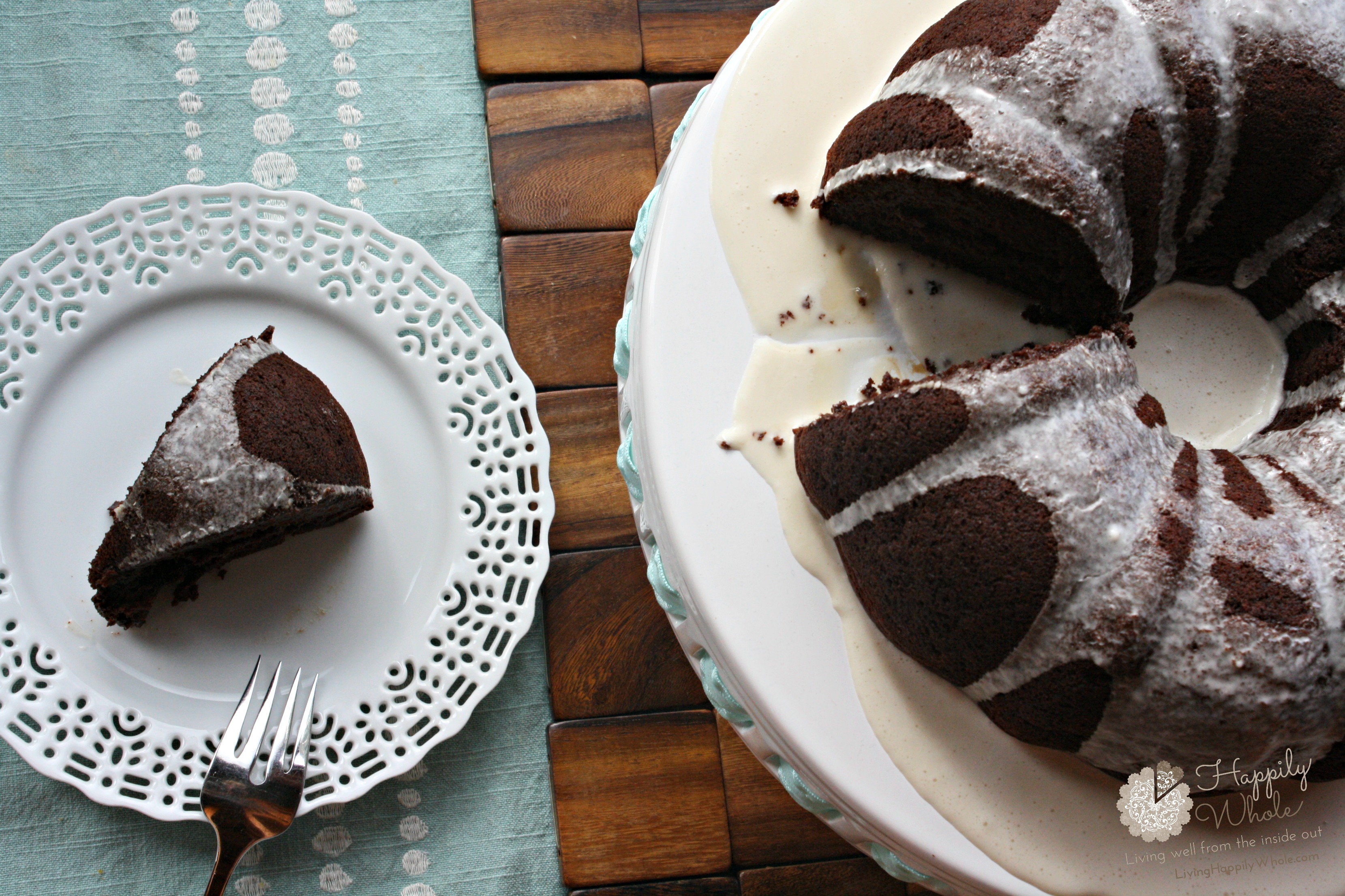 Chocolate Pumpkin Bundt Cake for Thanksgiving