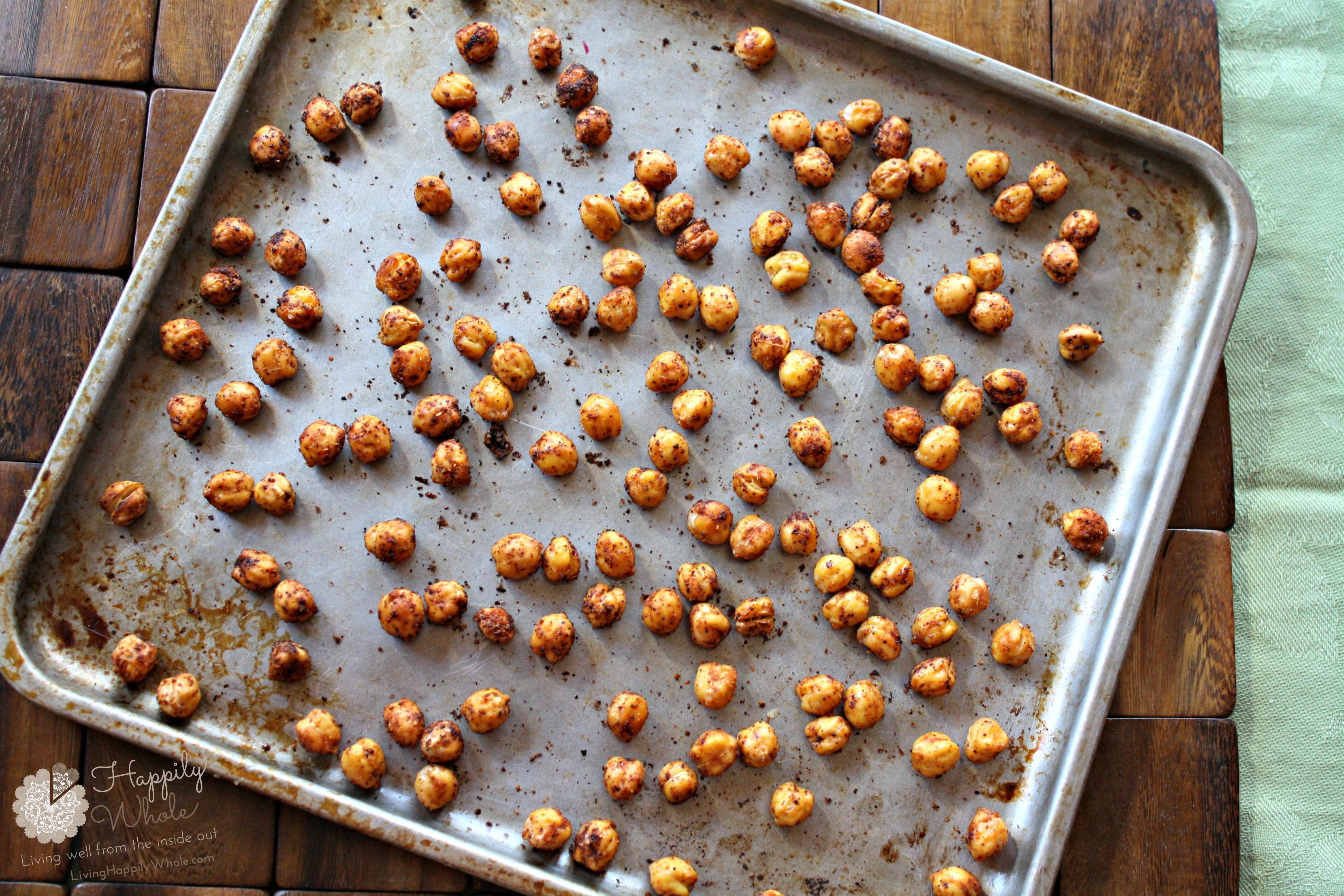 A Simple, Savory Chickpea Snack