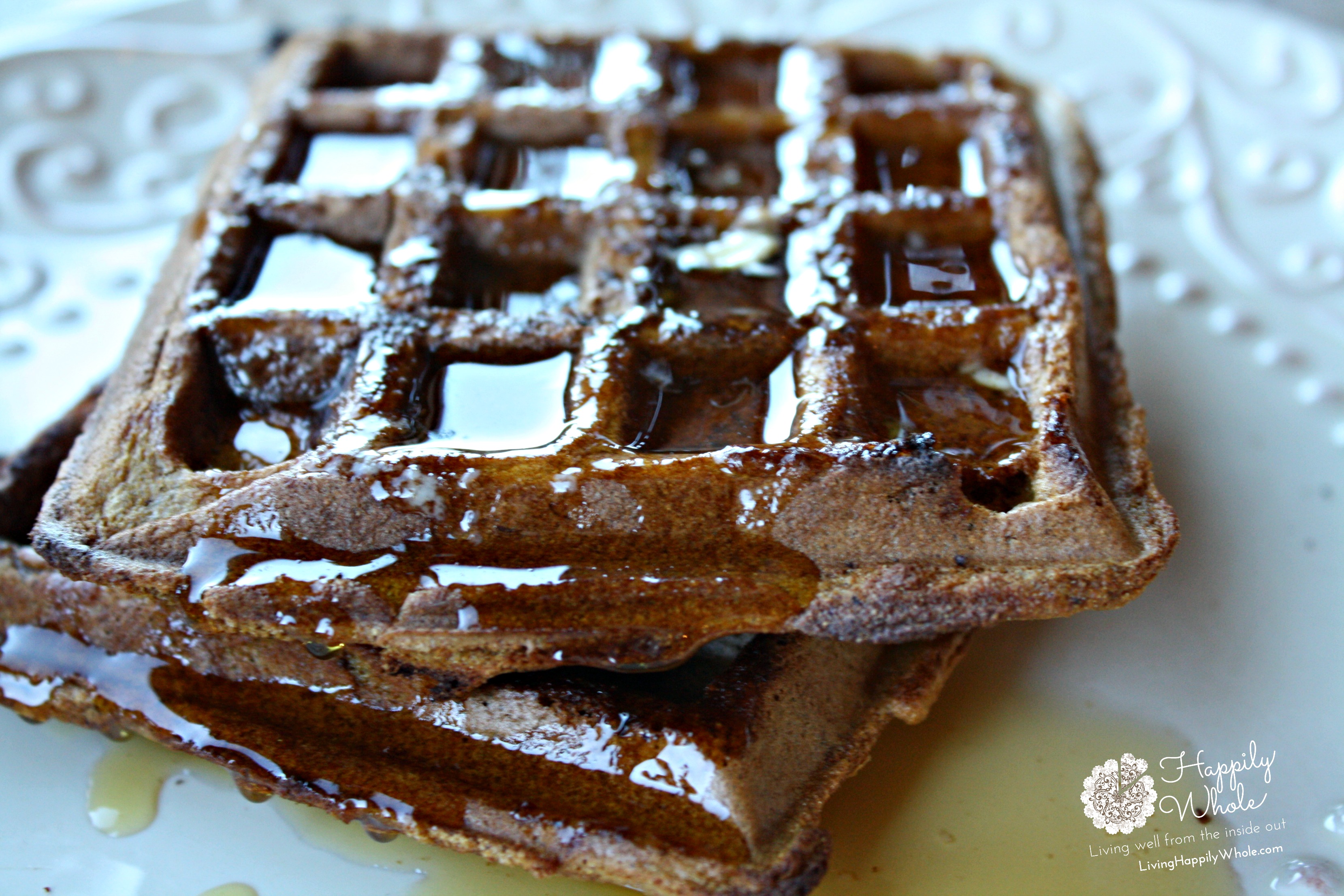 Whole Grain Pumpkin Waffles and Pancaakes