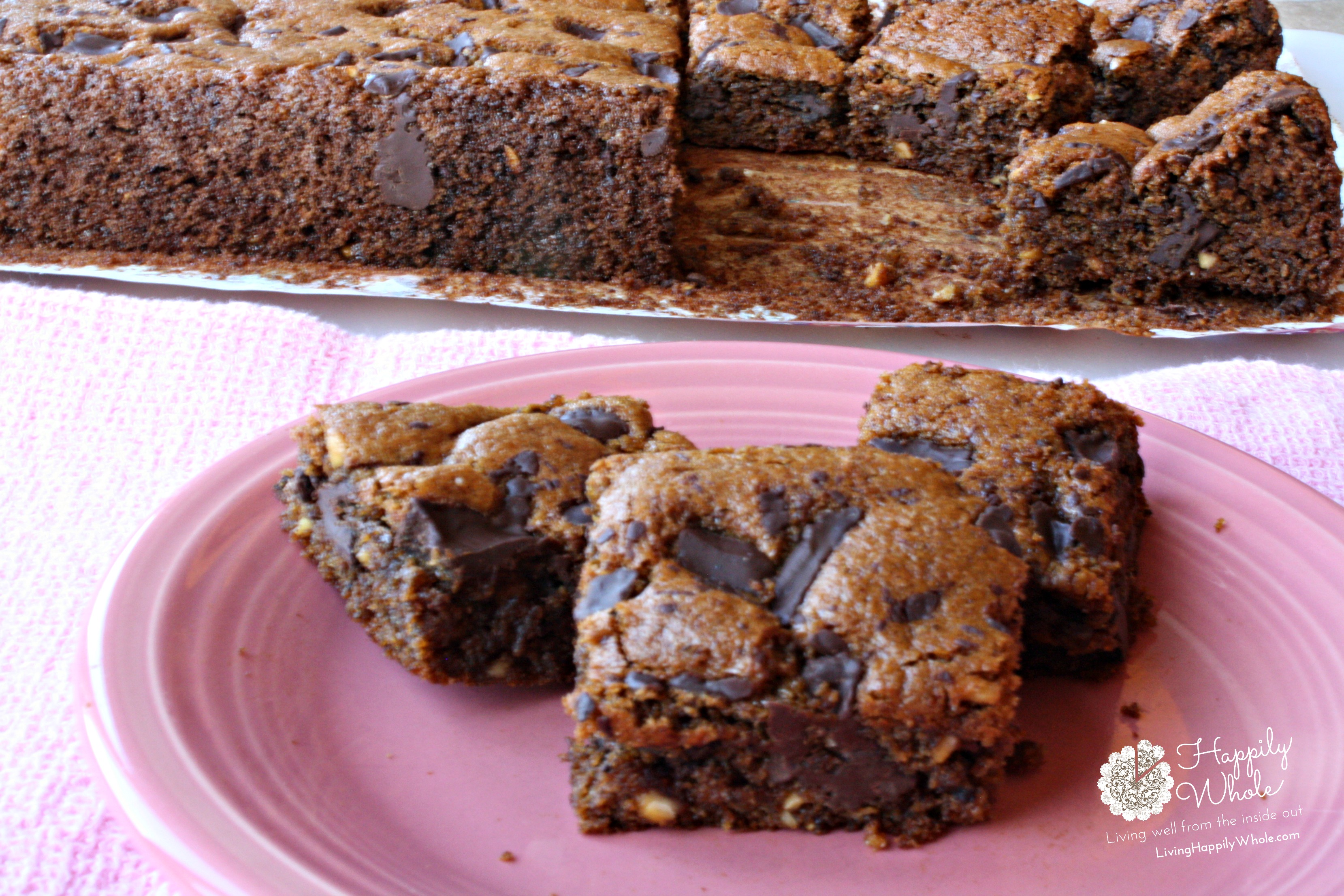 Dark Chocolate, Nut Butter Bars