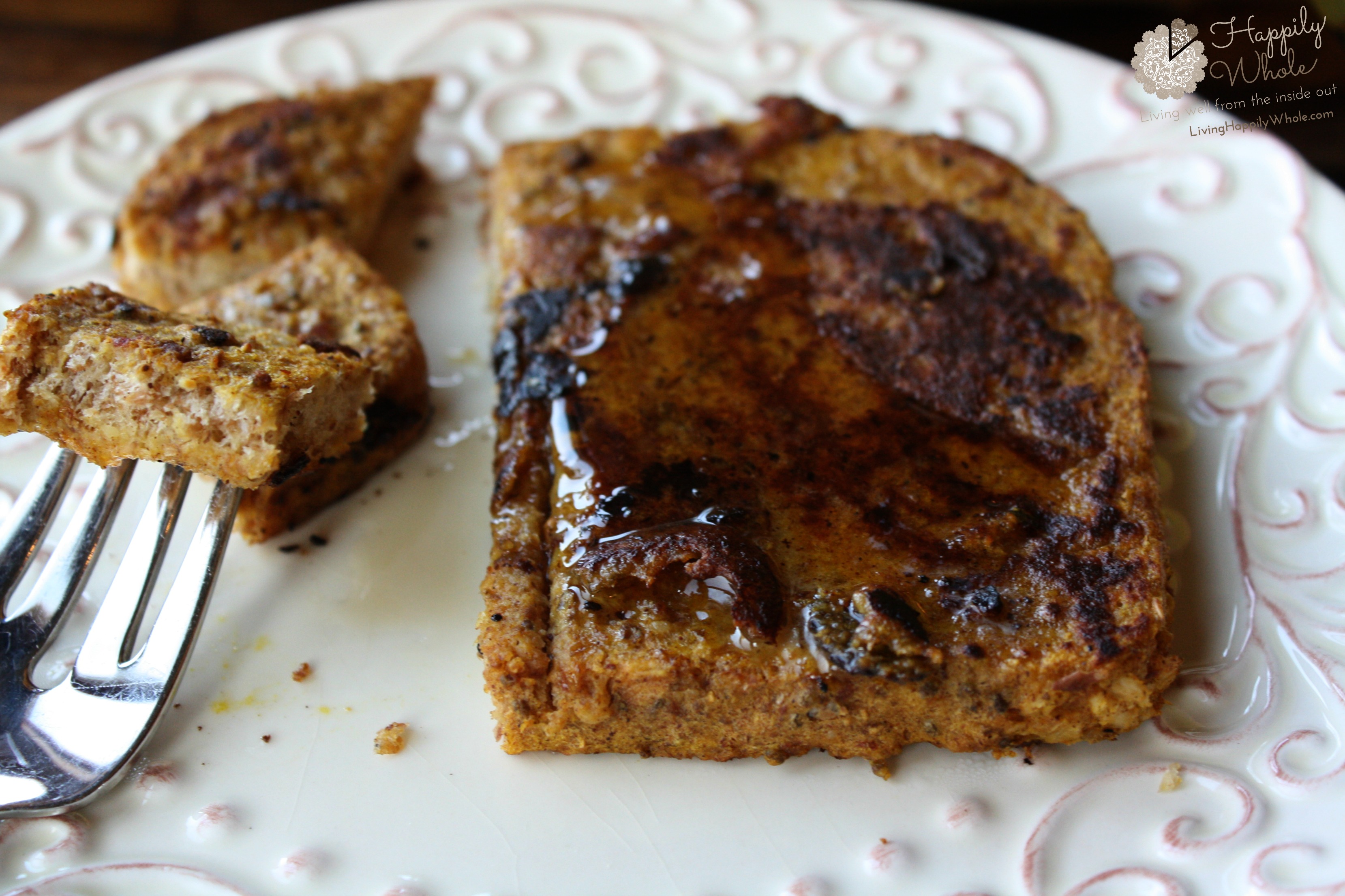 Healthy Pumpkin French Toast