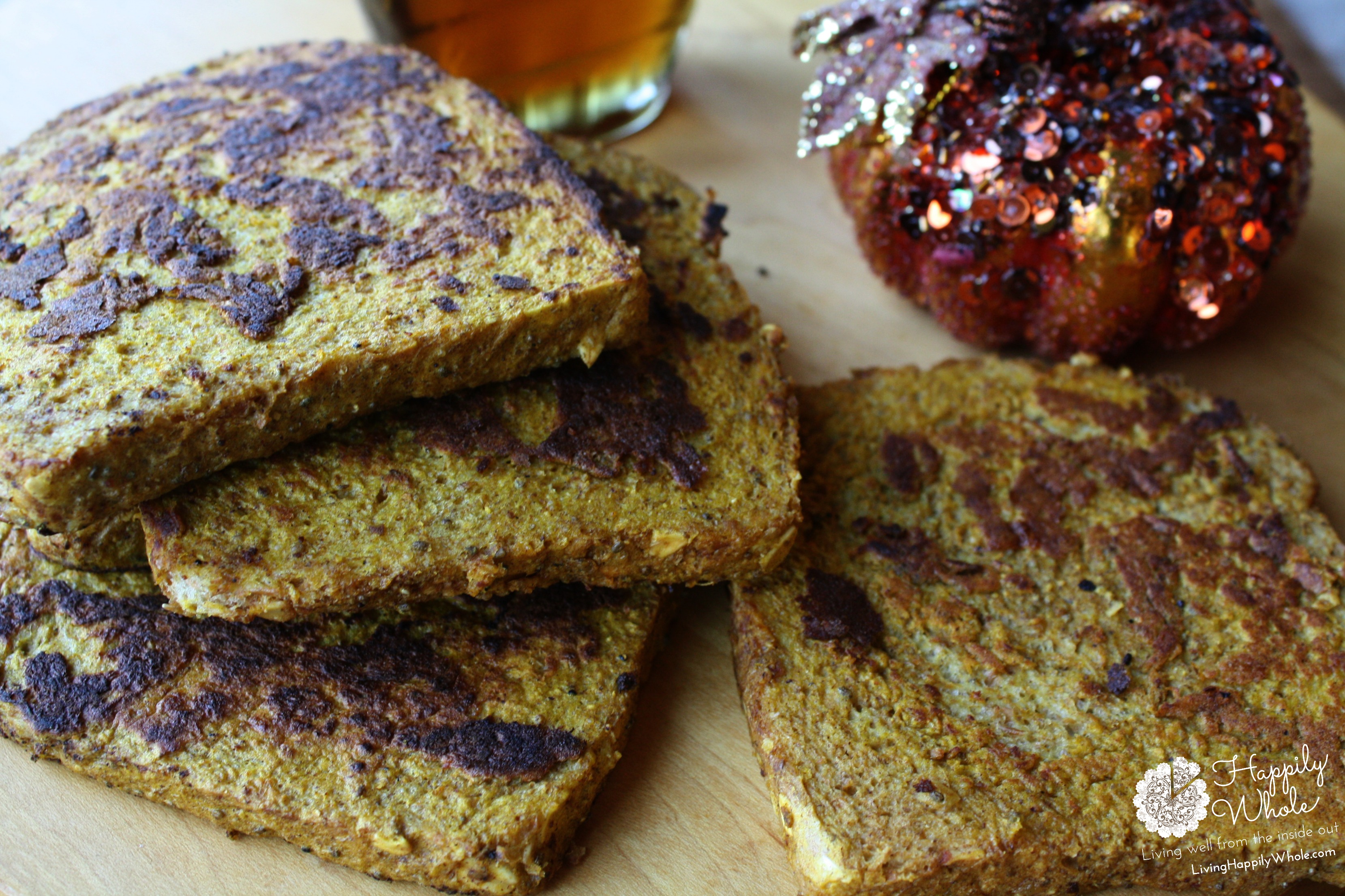 Healthy Pumpkin French Toast