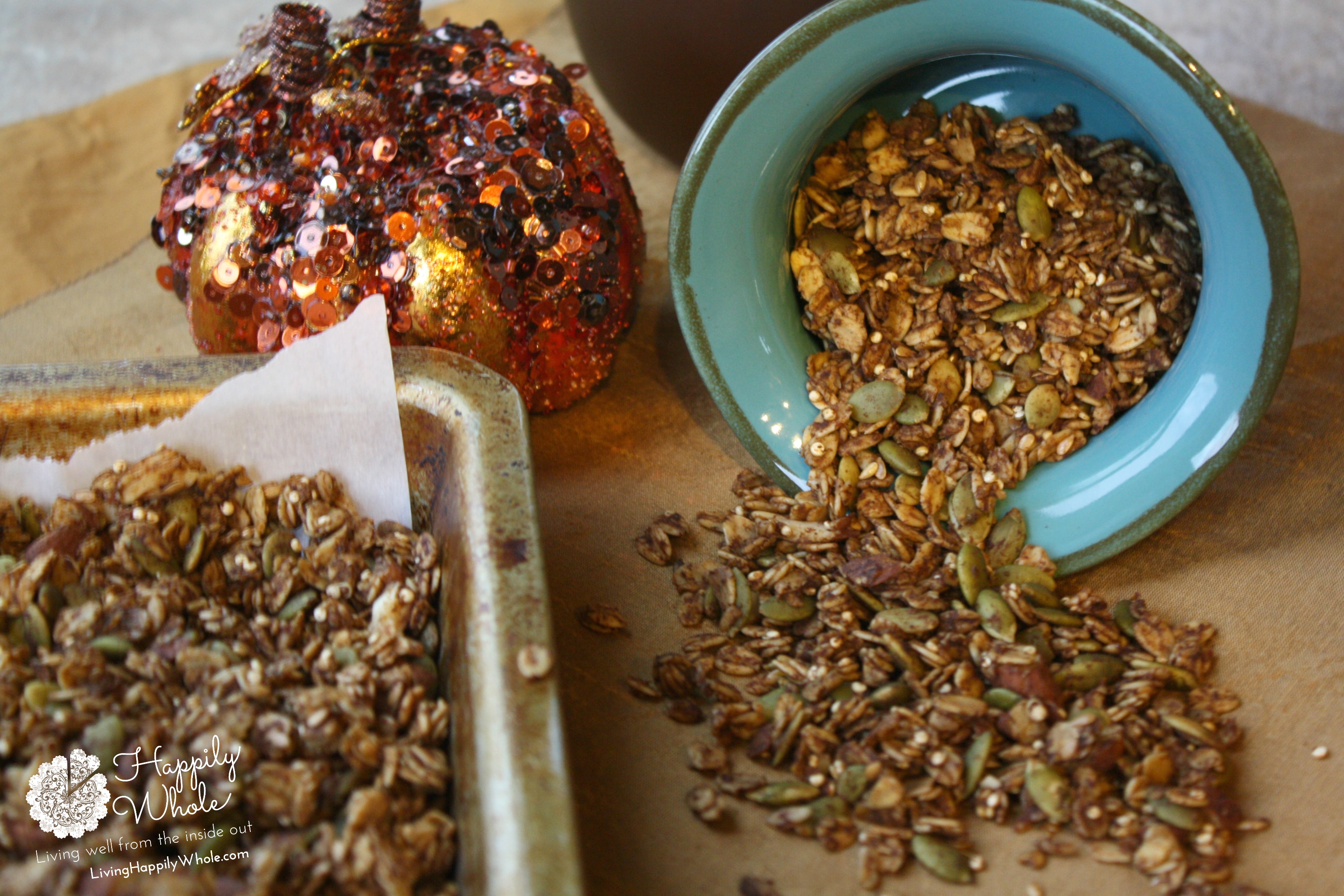 Pumpkin Spice Granola, gluten free