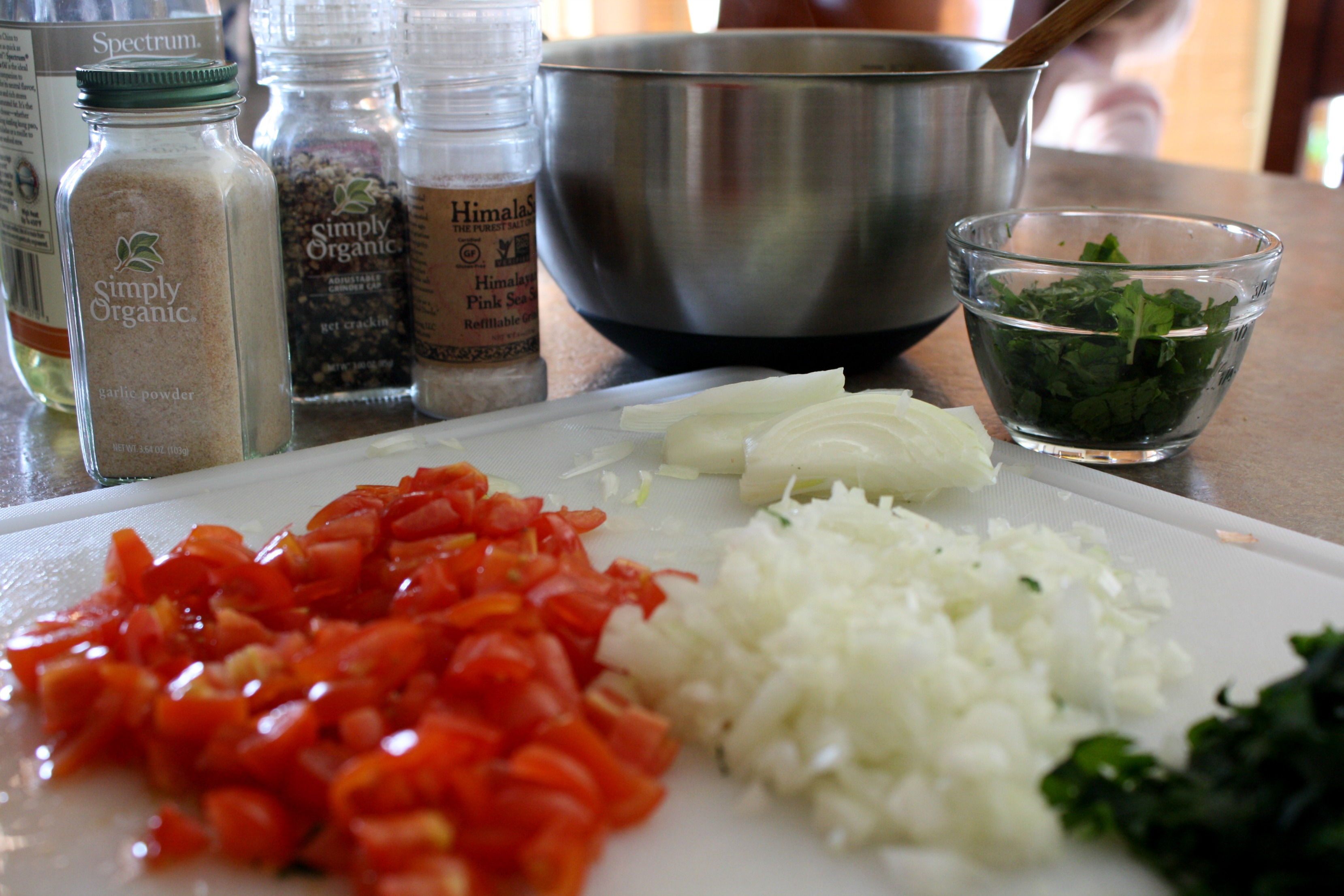 Quinoa Tabouli Ingredients