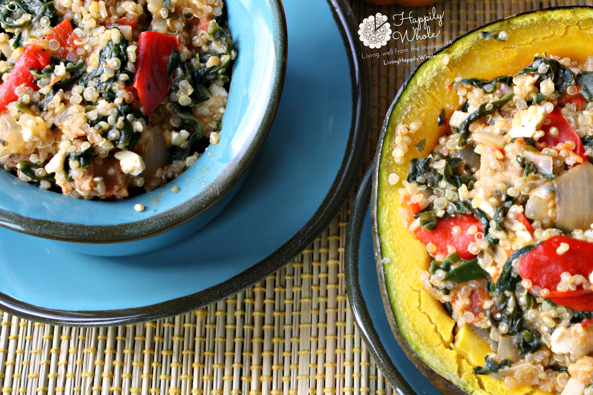 Southwest, stovetop quinoa and sausage