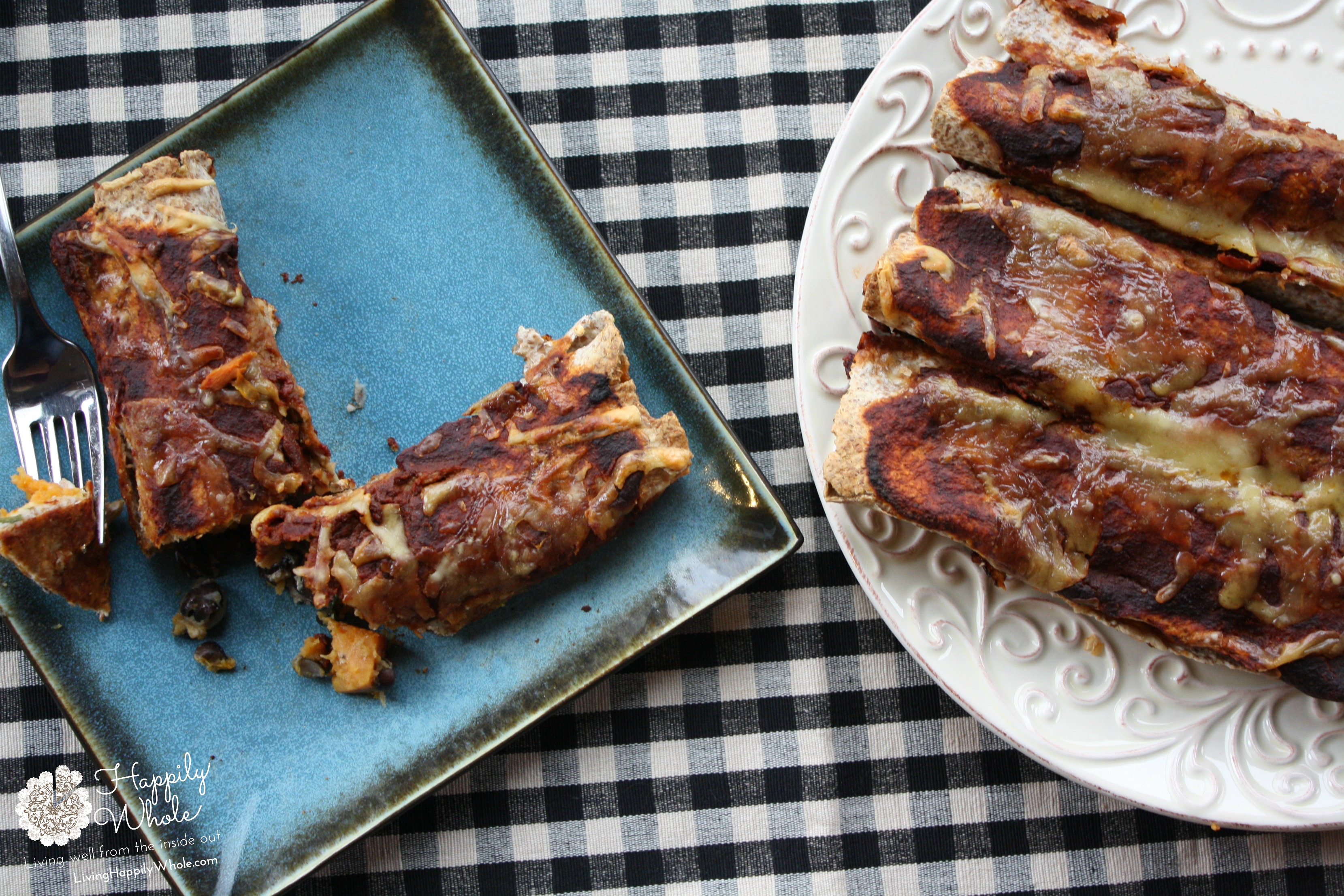 Sweet Potato & Black Bean Enchiladas