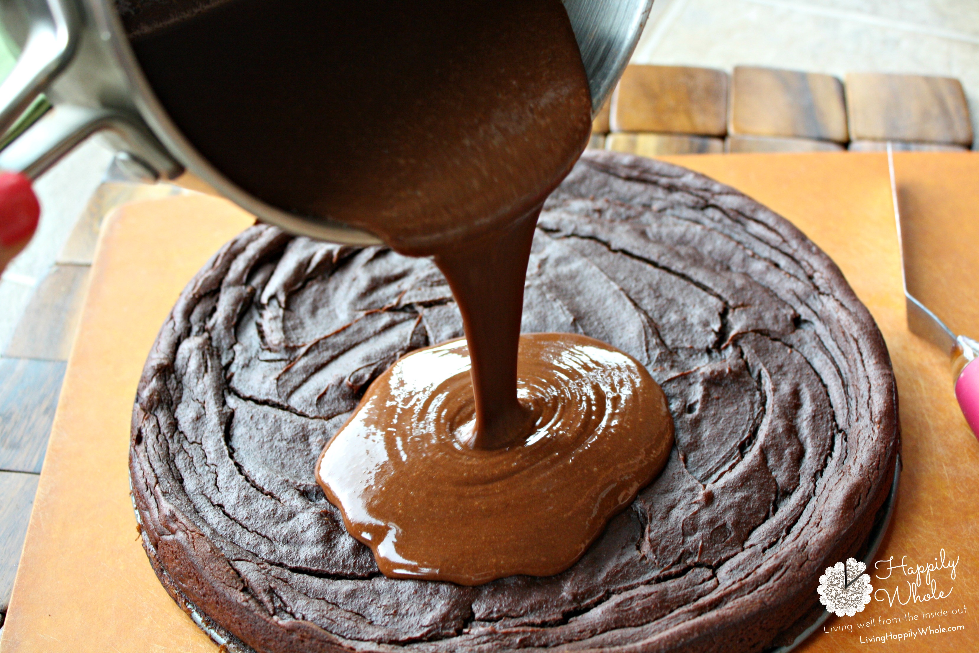 Sweet potato, avocado brownie