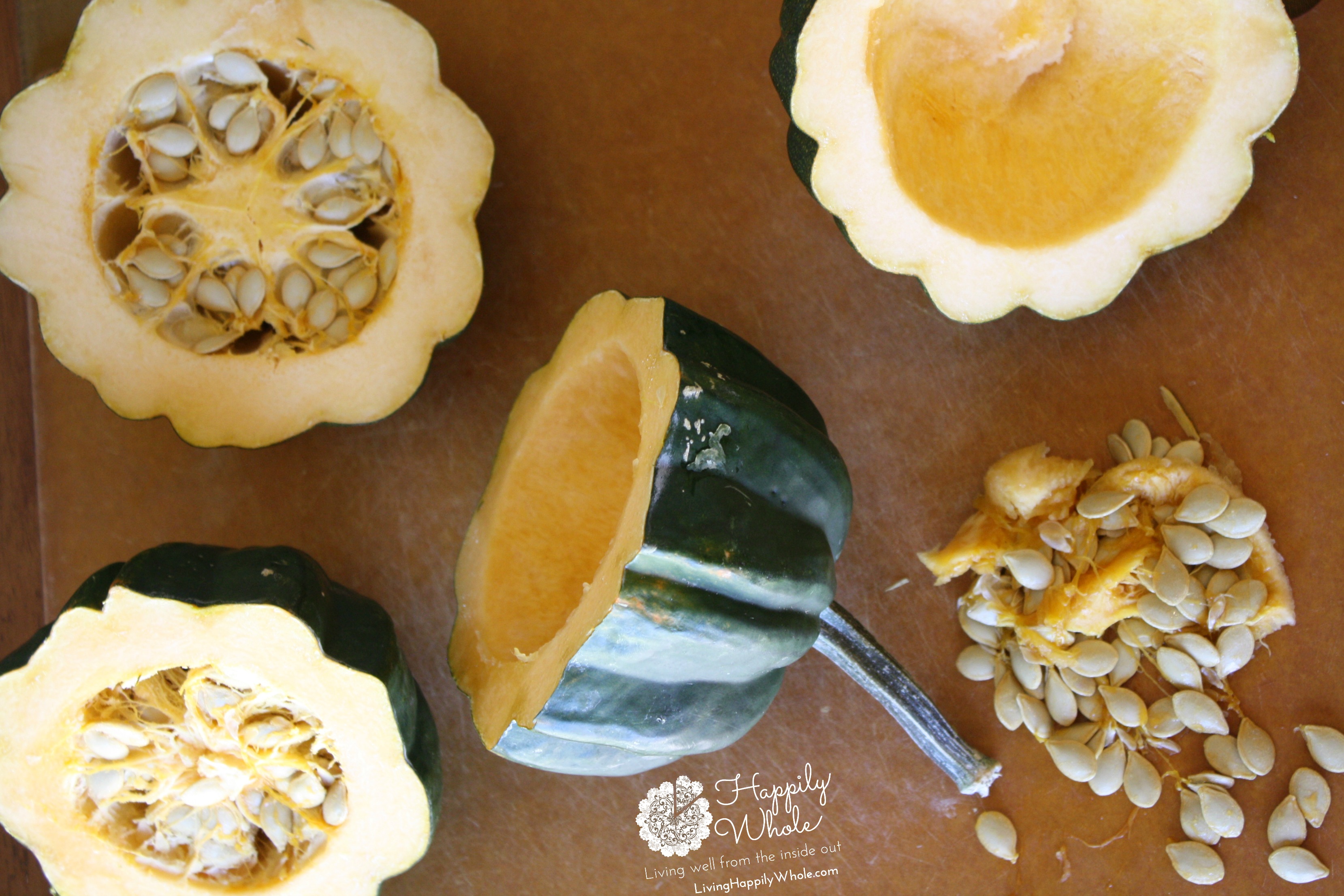 Vegetarian Stuffed Acorn Squash