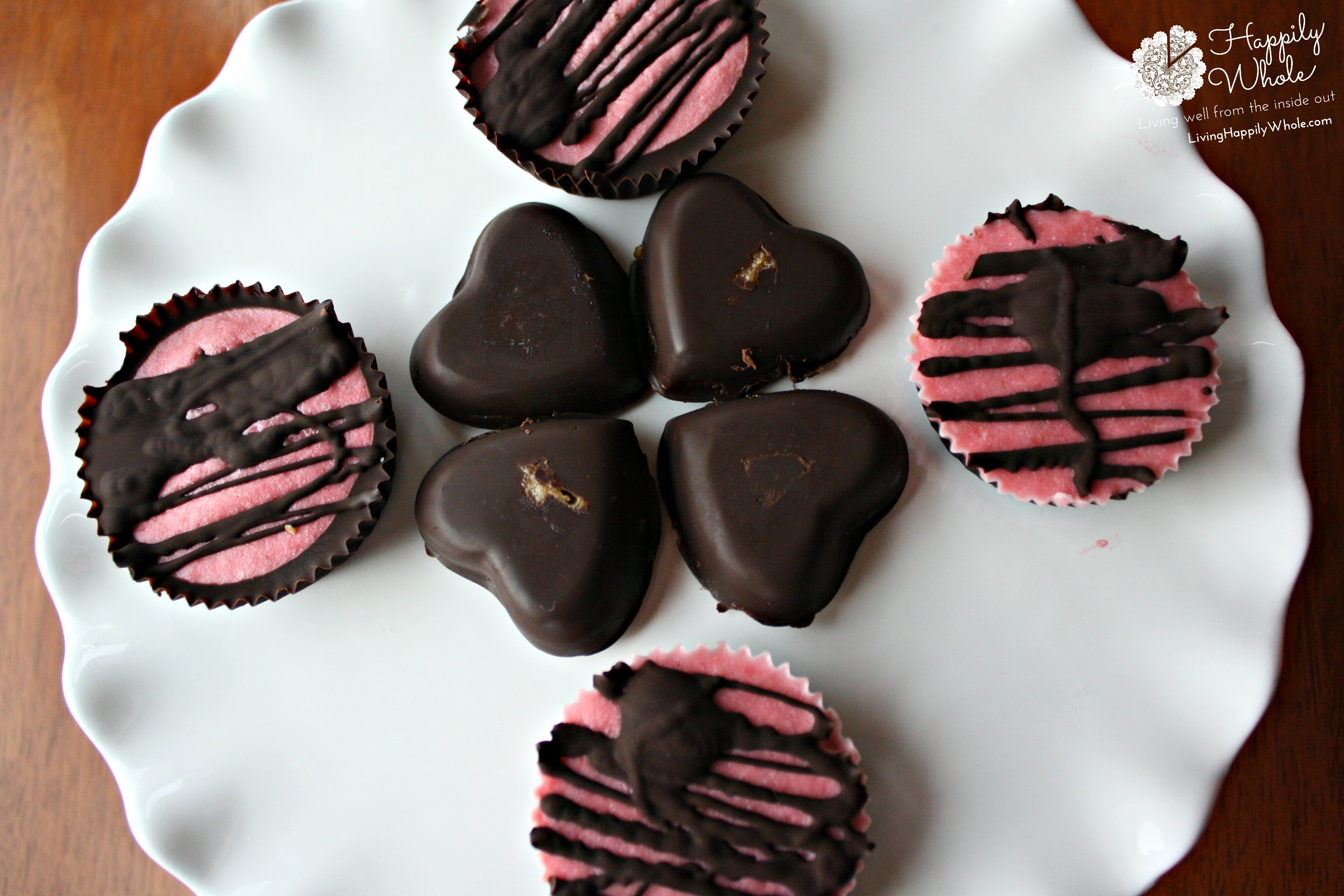 Strawberry Cheesecake Dark Chocolates