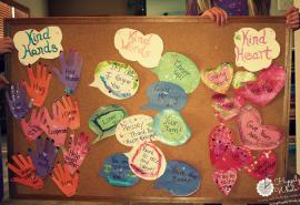 Kind Hands, Kind Words, Kind Heart Bulletin Board