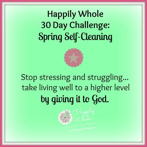 30 day spring self-cleaning challenge 