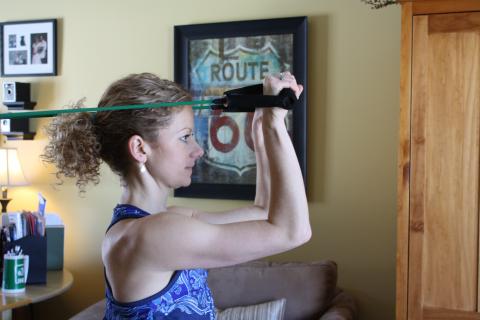 Triceps Extension with band