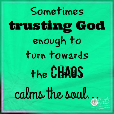 Trust Him ENOUGH to Turn 