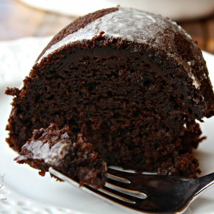 Chocolate Pumpkin Bundt Cake for Thanksgiving