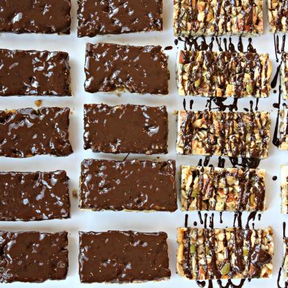 Dark Chocolate Toasted Seed-n-Nut Bars