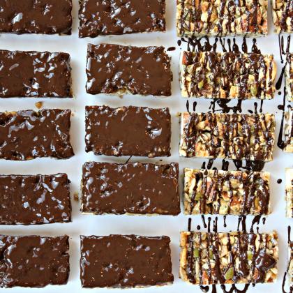 Dark Chocolate Toasted Seed-n-Nut Bars