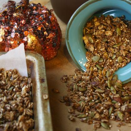 Pumpkin Spice Granola, gluten free