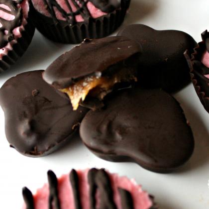 Salted Caramel Dark Chocolates