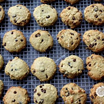 Breakfast cookies, gluten free, chickpea flour, oats