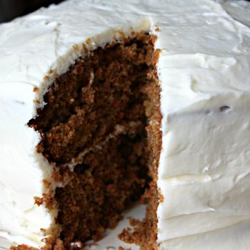 Makeover Carrot Cake with Cream Cheese Frosting