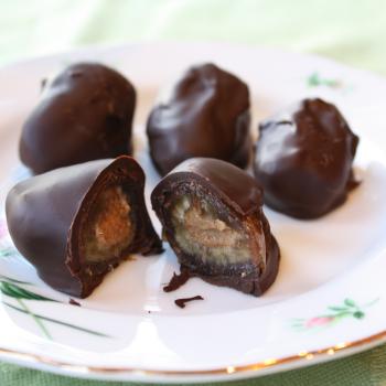 Decadent Dates- on a plate
