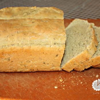 Homemade herb bread with Einkorn flour