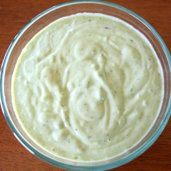 Avocado, Cilantro Dip