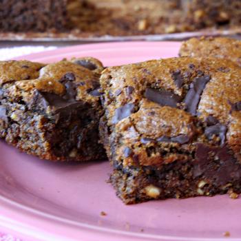 Dark Chocolate, Nut Butter Bars