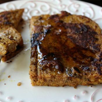 Healthy Pumpkin French Toast