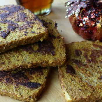 Healthy Pumpkin French Toast