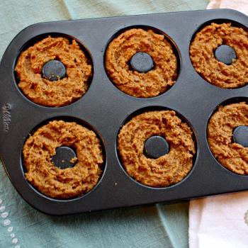 Pumpkin Donuts batter