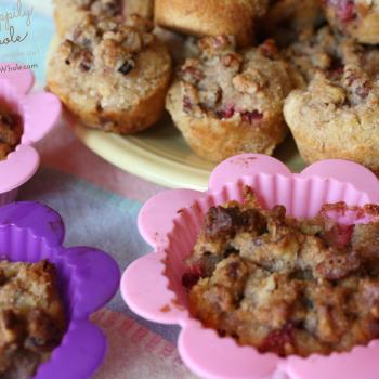 Grain Free, coconut, almond Strawberry Muffins