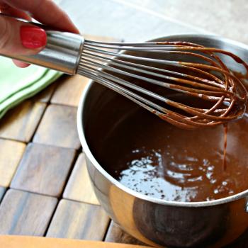 Sweet potato, avocado brownie frosting