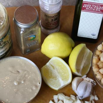 Chickpea Hummus Ingredients