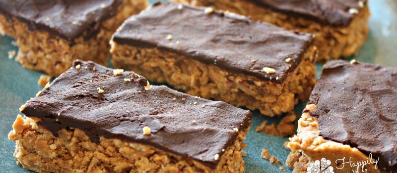 Gluten Free Crunchy Nut Butter Bars