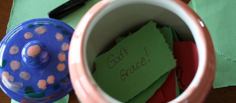 God's Grace in the Happy Jar