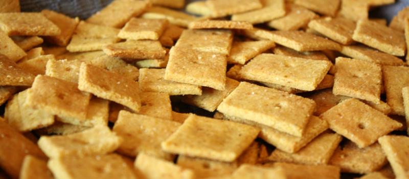 Easy Cheesy Crackers, gluten and grain free