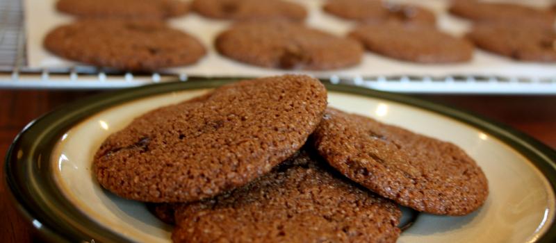 Almond Flour, Cocoa Cookies