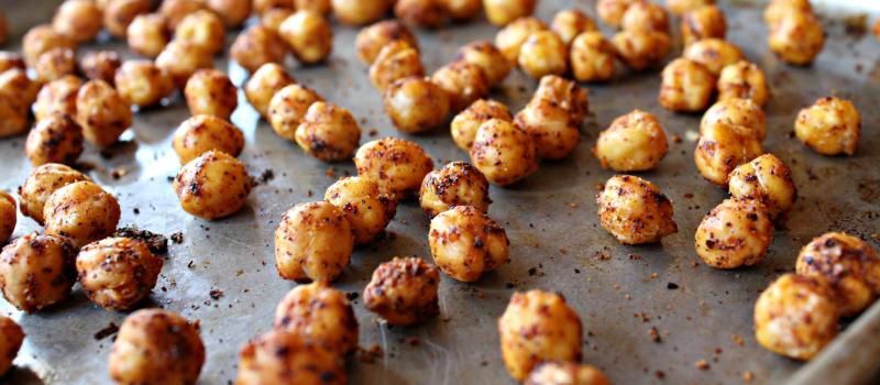 A Simple, Savory Chickpea Snack