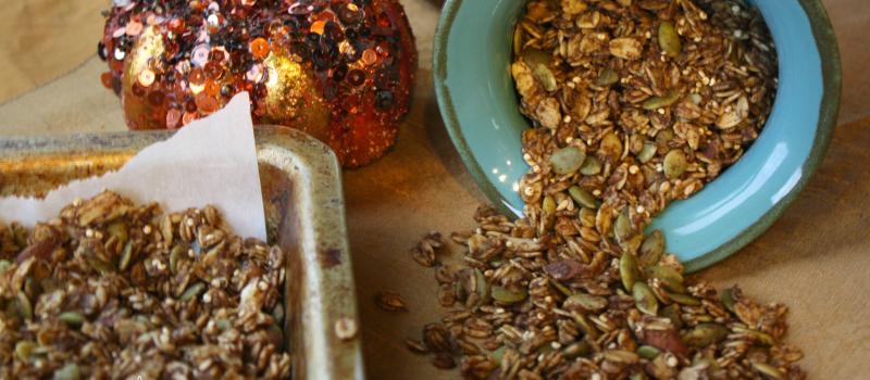 Pumpkin Spice Granola, gluten free