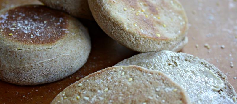 Wholesome, Whole grain Homemade Sandwich Rounds