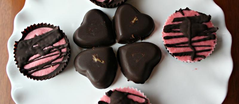 Strawberry Cheesecake Dark Chocolates