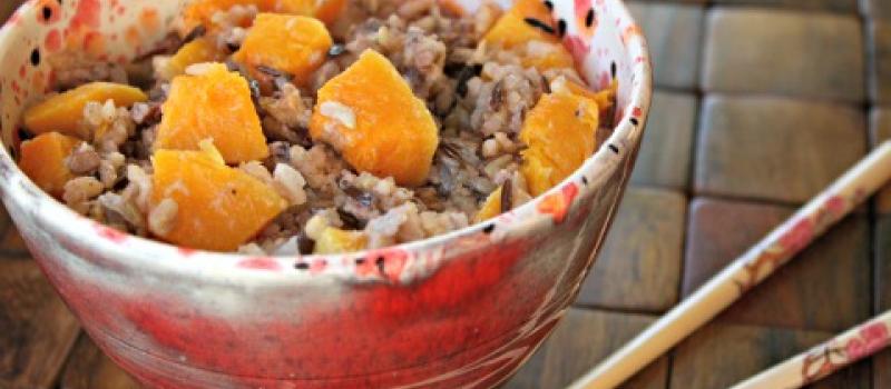 Wild Rice, Butternut Squash