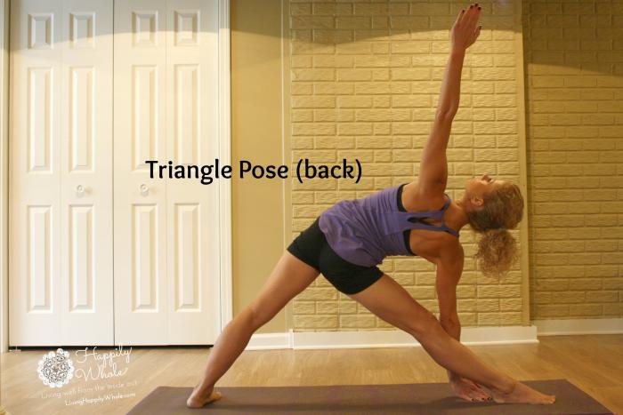 Triangle pose