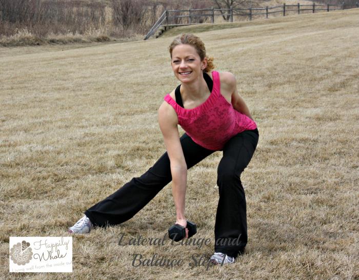 Lateral Lunge with Balance Step 1