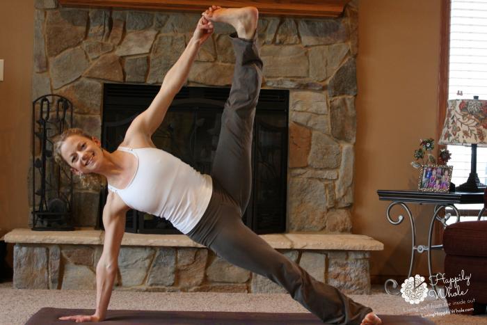 Side Plank with upper leg fully extended