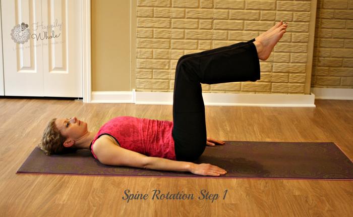 Spine Rotation Step 1