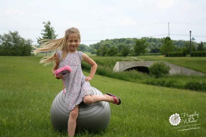 My Best Stability Ball Buddy